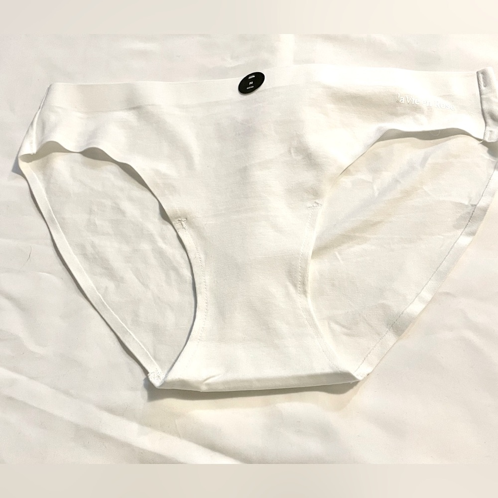 Sz M bikini la vie en rose underwear women white NWT